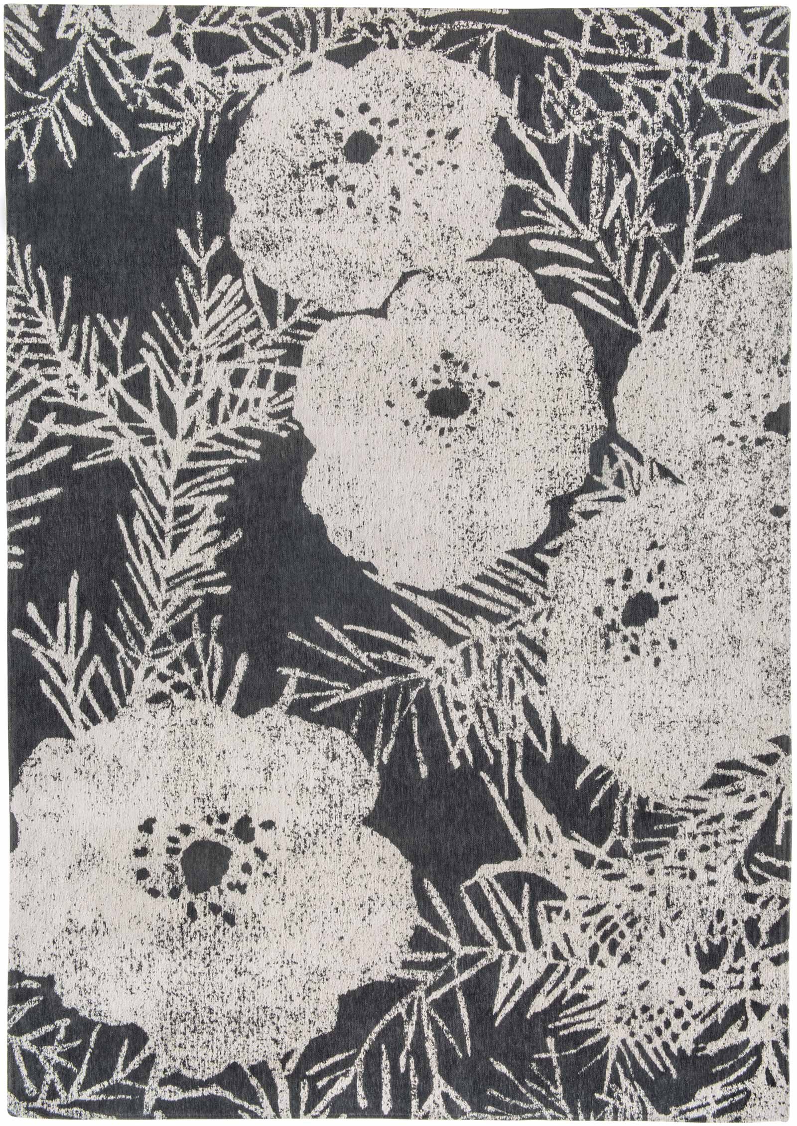 Louis De Poortere tappeti Romo LX 8741 Lomasi Charcoal