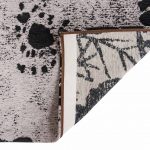 Louis De Poortere tappeti Romo LX 8741 Lomasi Charcoal back
