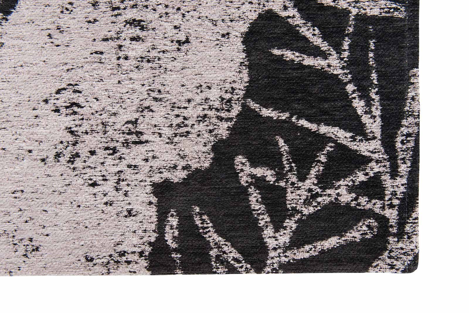 Louis De Poortere tappeti Romo LX 8741 Lomasi Charcoal corner