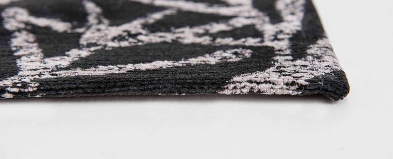 Louis De Poortere tappeti Romo LX 8741 Lomasi Charcoal side