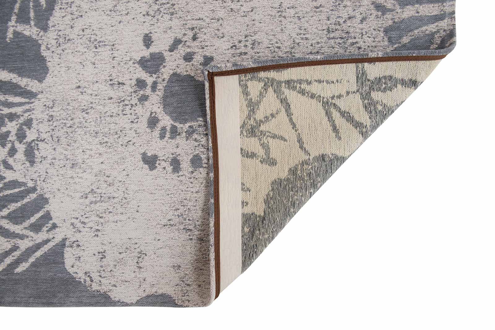 Louis De Poortere tappeti Romo LX 8742 Lomasi Steelblue back