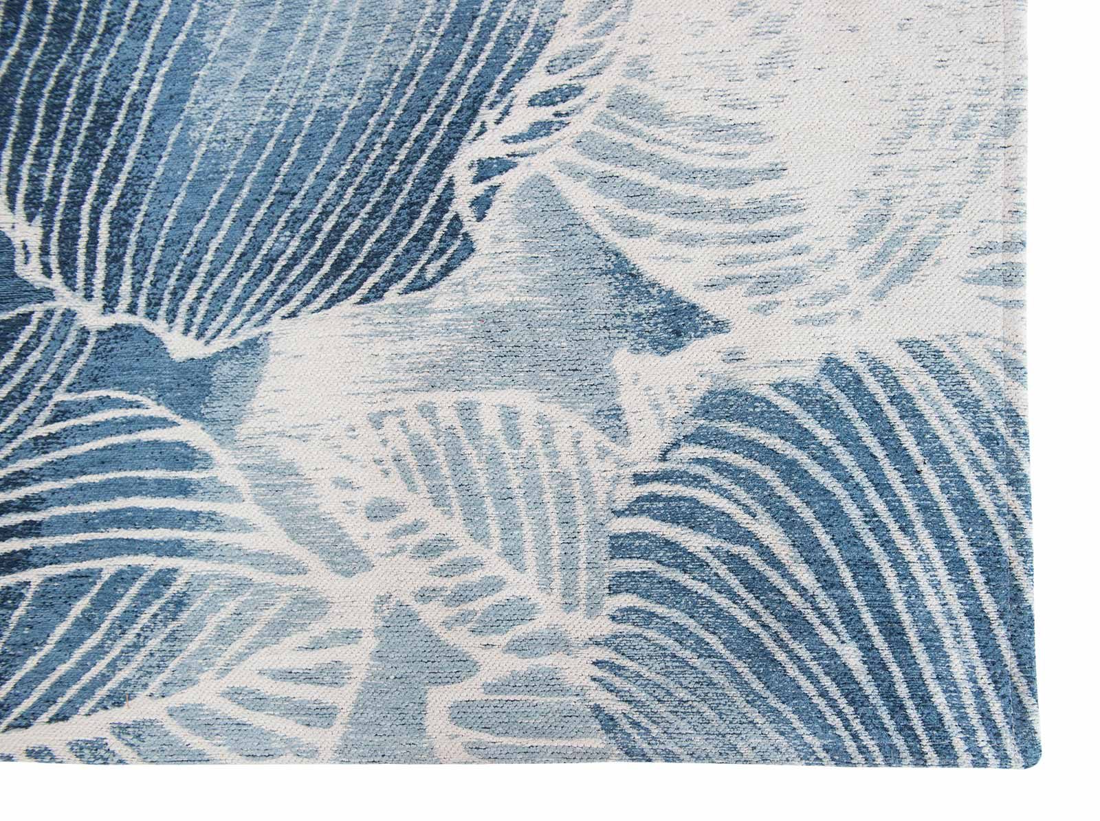 Louis De Poortere tappeti Villa Nova LX 8756 Akina Indigo corner