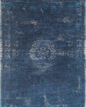 tappeti Louis De Poortere LX8254 Fading World Medaillon Blue Night
