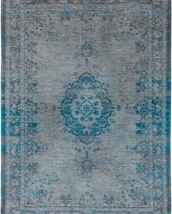 tappeti Louis De Poortere LX8255 Fading World Medaillon Grey Turquoise