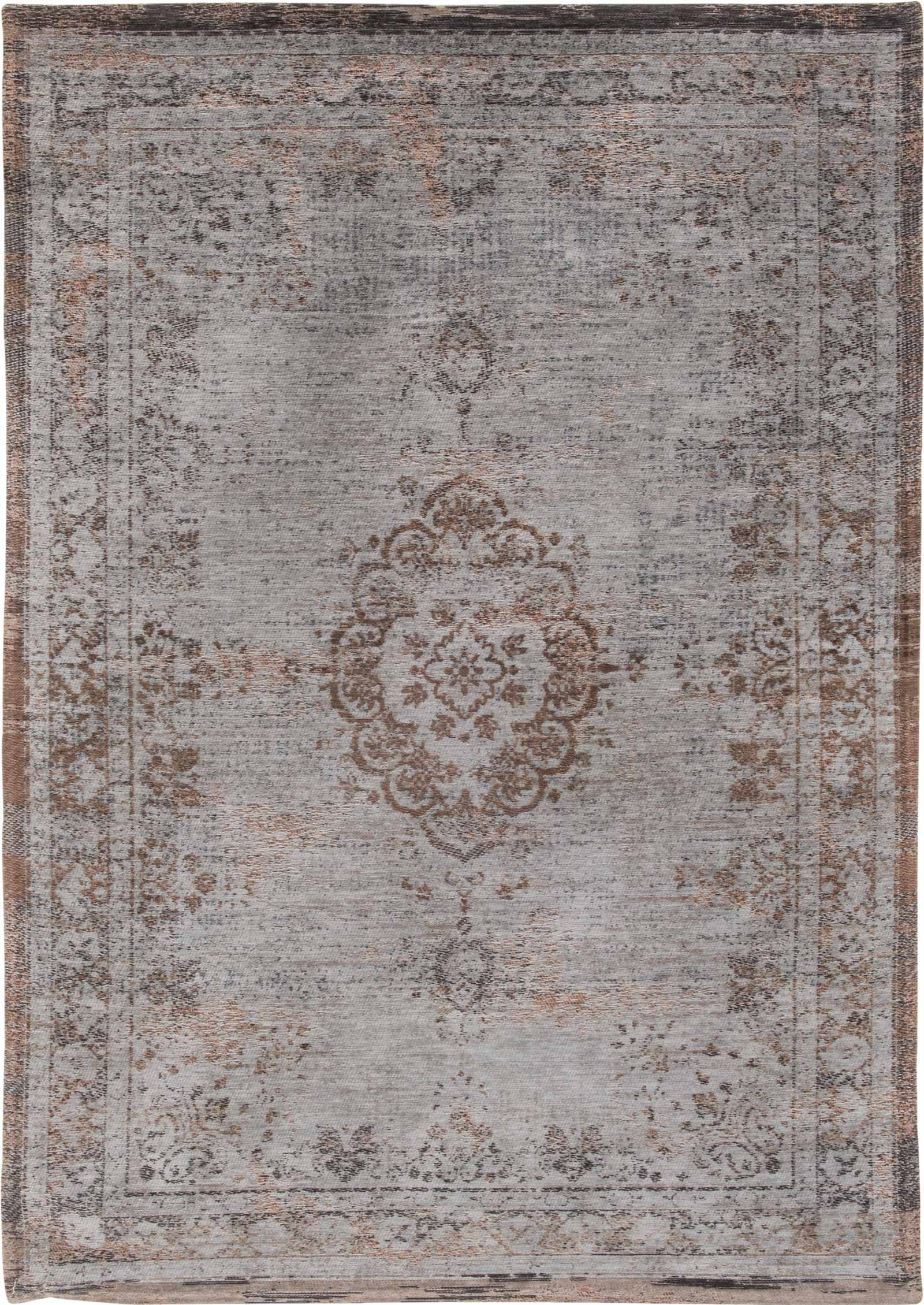 tappeti Louis De Poortere LX8257 Fading World Medaillon Grey Ebony