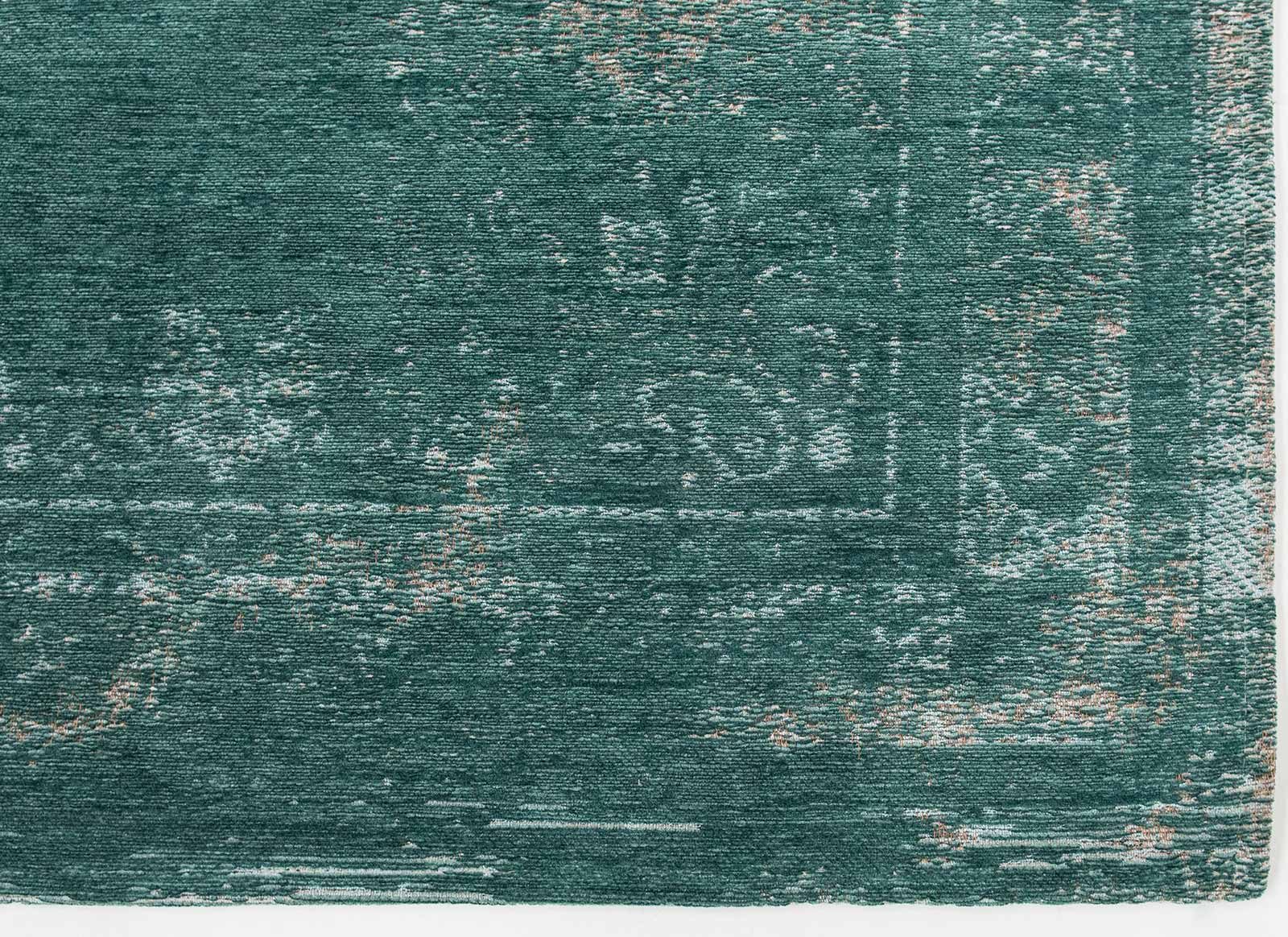 tappeti Louis De Poortere LX8258 Fading World Medaillon Jade corner