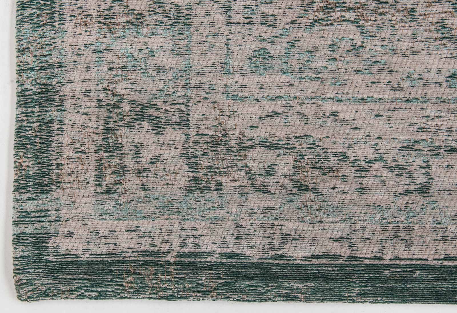 tappeti Louis De Poortere LX8259 Fading World Medaillon Jade Oyster corner