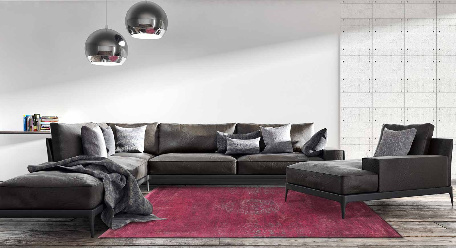 tappeti Louis De Poortere LX8260 Fading World Medaillon Scarlet interior