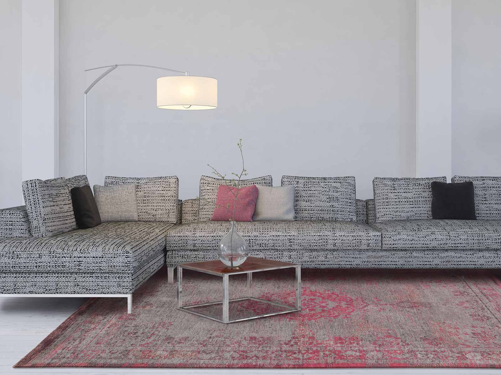 tappeti Louis De Poortere LX8261 Fading World Medaillon Pink Flash interior