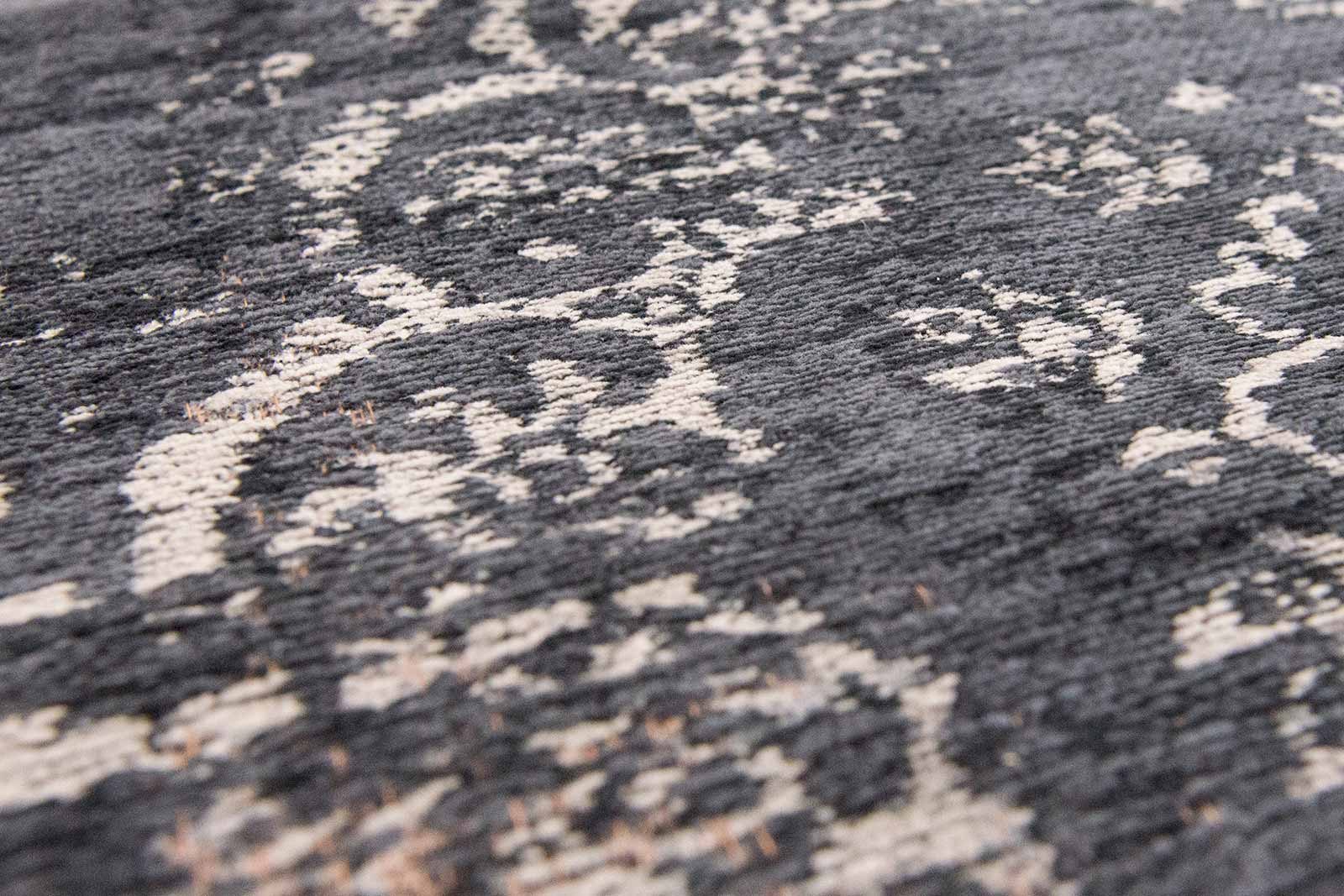 tappeti Louis De Poortere LX8263 Fading World Medaillon Mineral Black zoom