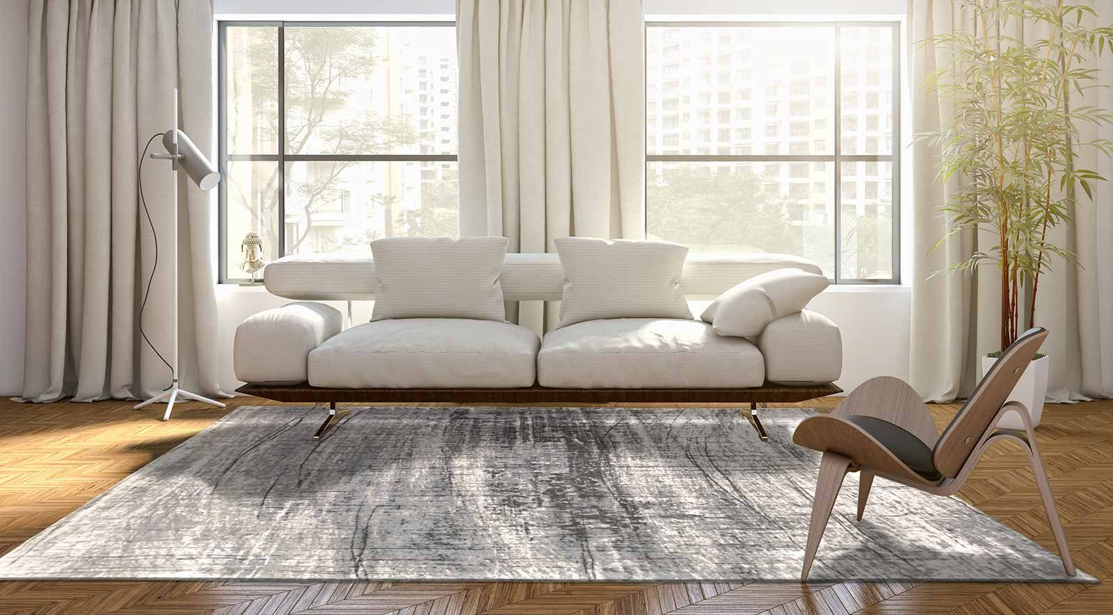 tappeti Louis De Poortere LX8420 Mad Men Griff Jersey Stone interior