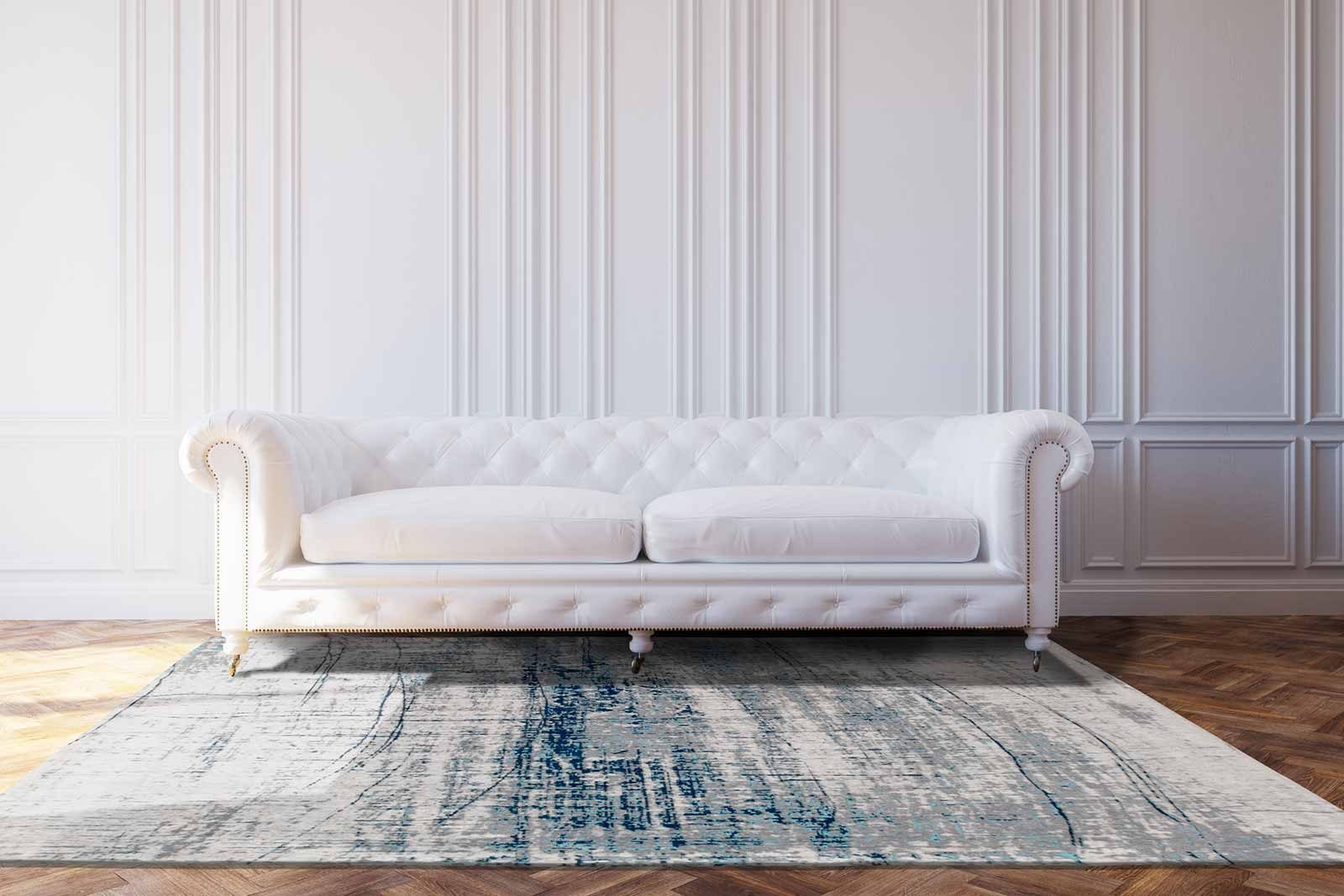 tappeti Louis De Poortere LX8421 Mad Men Griff Bronx Azurite interior 2