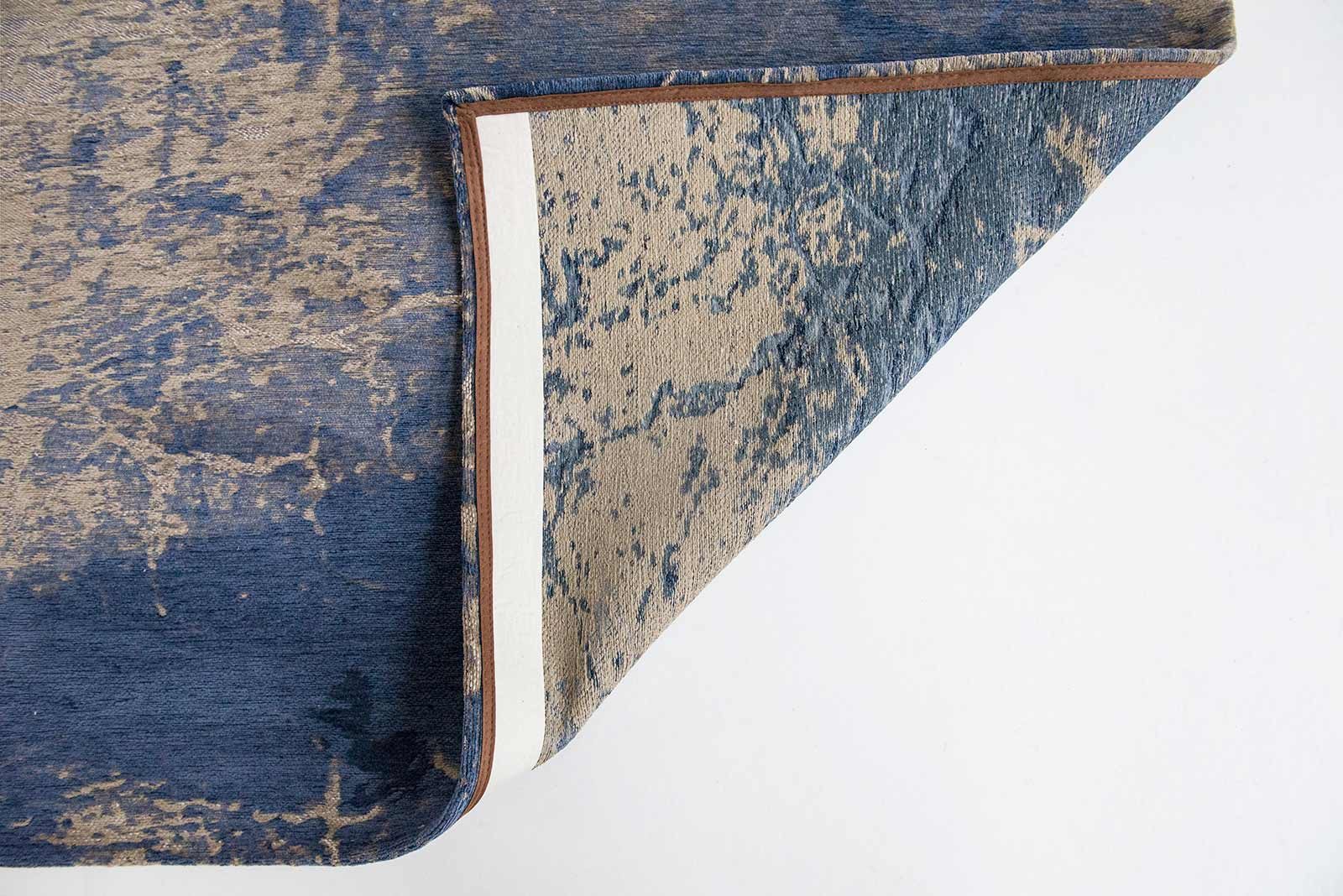 tappeti Louis De Poortere LX8629 Mad Men Cracks Abyss Blue back