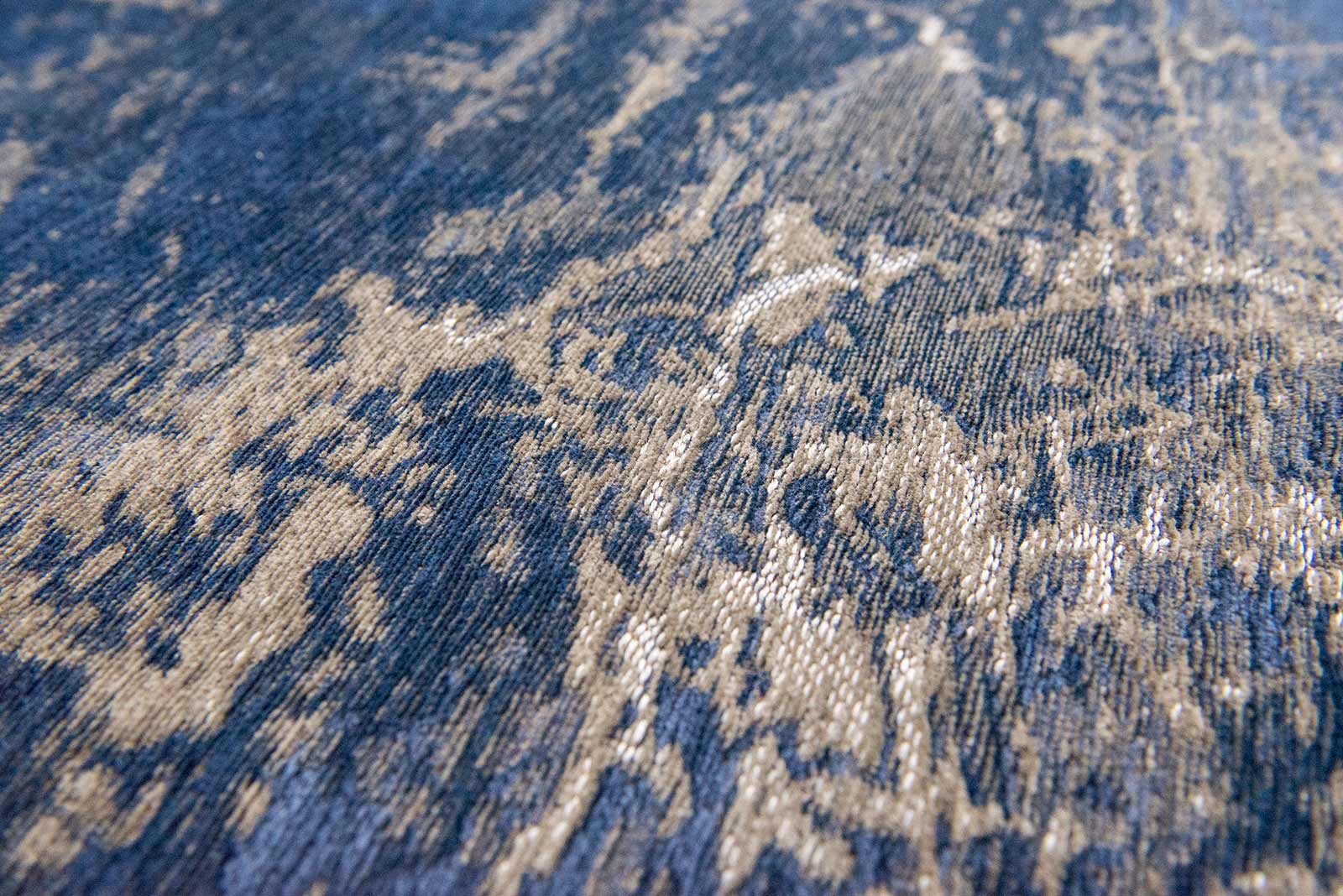 tappeti Louis De Poortere LX8629 Mad Men Cracks Abyss Blue zoom