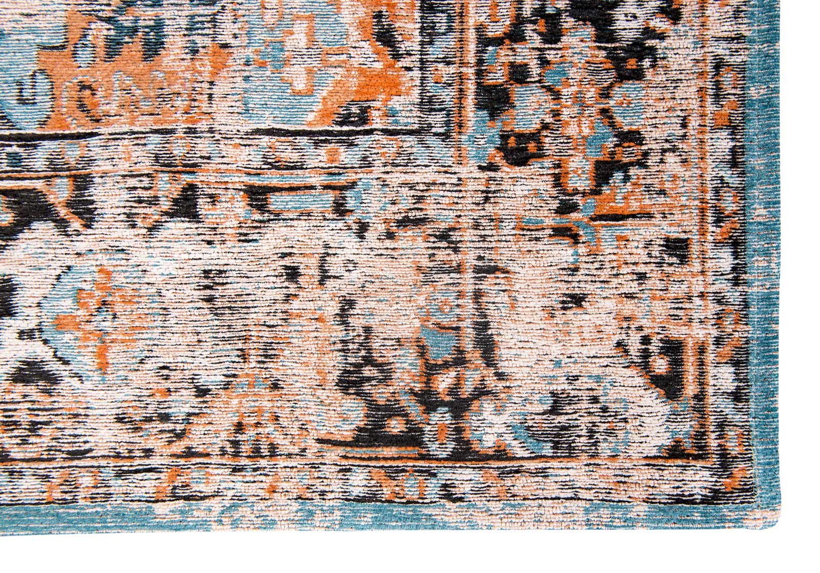 tappeti Louis De Poortere LX8705 Antiquarian Antique Heriz Seray Orange corner