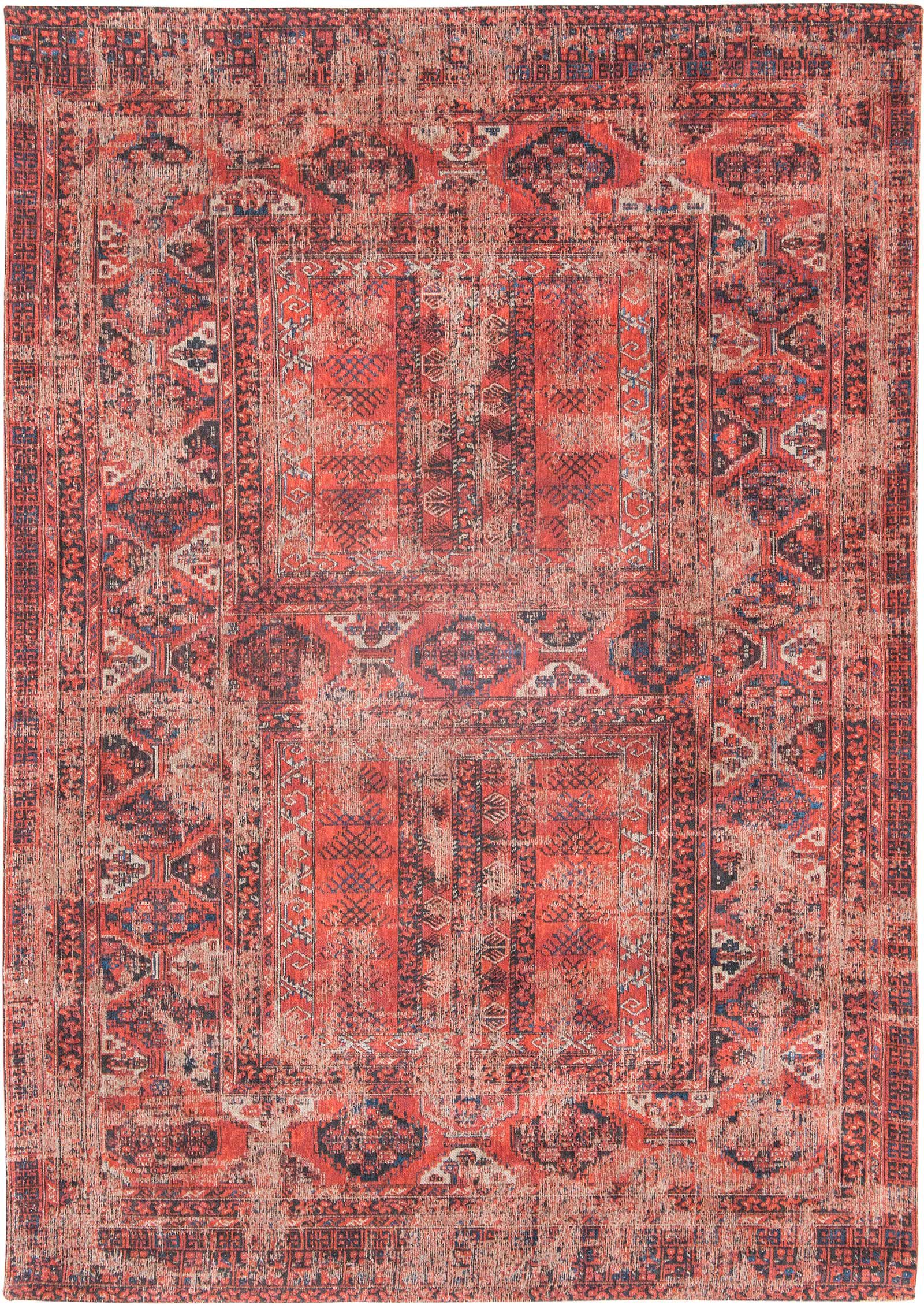tappeti Louis De Poortere LX8719 Antiquarian Antique Hadschlu 782 Red