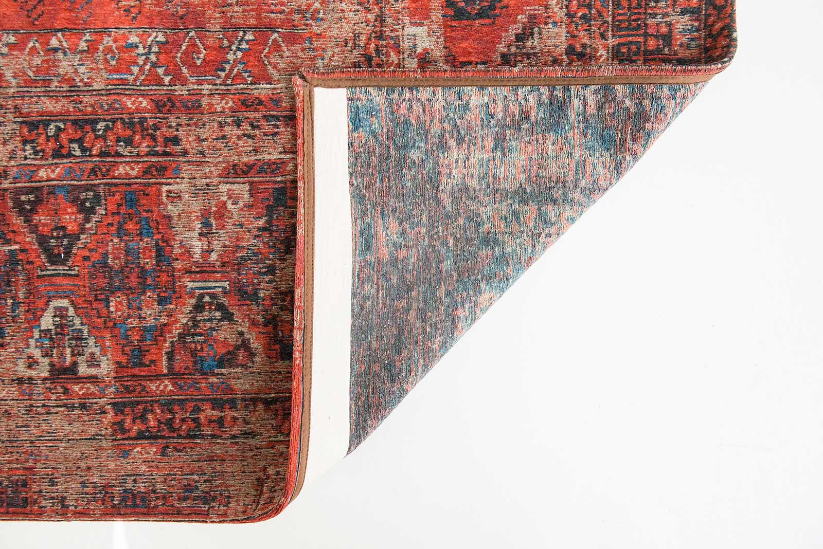 tappeti Louis De Poortere LX8719 Antiquarian Antique Hadschlu 782 Red back