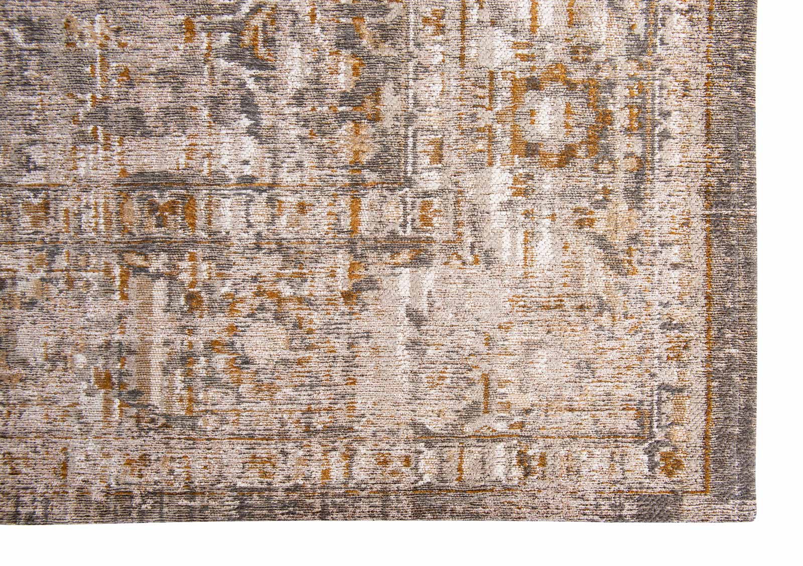 tappeti Louis De Poortere LX 8884 Antiquarian Ushak Suleiman Grey corner