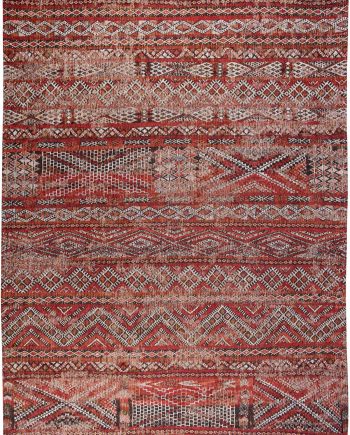 Louis De Poortere tappeto LX 9115 Antiquarian Kilim Fez Red