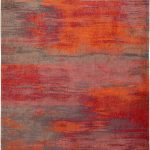 Louis De Poortere tappeto LX 9116 Atlantic Monetti Hibiscus Red