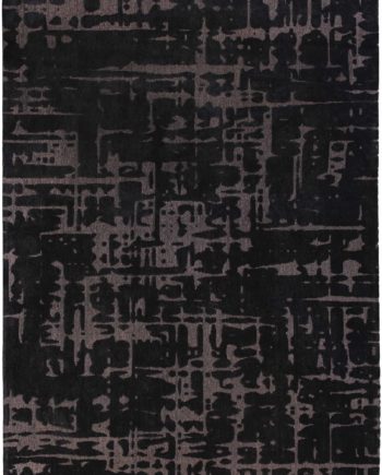 Louis De Poortere tappeto LX 9200 Structures Baobab Black Water