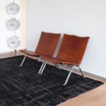 Louis De Poortere tappeto LX 9200 Structures Baobab Black Water interior 2