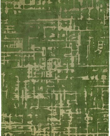 Louis De Poortere tappeto LX 9202 Structures Baobab Perrier Green