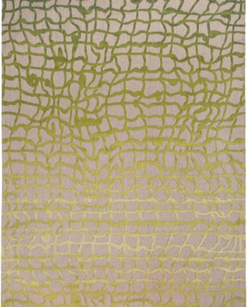 Louis De Poortere tappeto LX 9204 Mad Men Dedalo Republic Green
