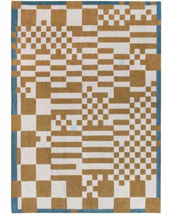 Louis De Poortere tappeto Craft Chess 9338 Honey