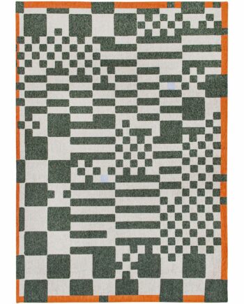 Louis De Poortere tappeto Craft Chess 9339 Deep Green