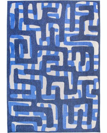 Louis De Poortere tappeto Craft Kuba 9336 Ultramarine