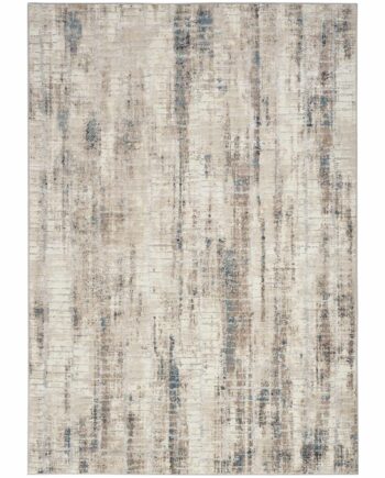 Calvin Klein tappeto Infinity CK022 IFN02 IVGBL IVORY GREY BLUE 5x7 099446079114