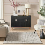 Nourison tappeto Alessia ALE01 GREY 5x8 099446901934 interior 3