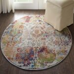 Nourison tappeto Ankara Global ANR06 IVORG 4xRND 099446457202 interior 1 C