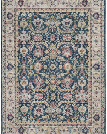 Nourison tappeto Ankara Global ANR13 NAVMT NAVY MULTI 5x8 099446498328 flat C