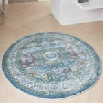 Nourison tappeto Ankara Global ANR17 IVLTB IVORY LIGHT BLUE 4xRND 099446855848 interior 1