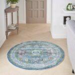 Nourison tappeto Ankara Global ANR17 IVLTB IVORY LIGHT BLUE 4xRND 099446855848 interior 3