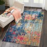 Nourison tappeto Celestial CES09 BLYEL 4x6 099446408914 interior2