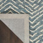 Nourison tappeto Colorado CLR02 INDIV INDIGO IVORY 5x7 099446786333 CRB