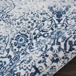 Nourison tappeto Damask DAS06 IVNAV IVORY NAVY 5x7 099446349859 TX01