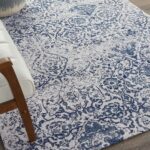 Nourison tappeto Damask DAS06 IVNAV IVORY NAVY 5x7 099446349859 interior 2 C