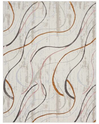 Nourison tappeto Glitz GLZ01 IVMTC IVORY MULTICOLOR 8x10 099446133649