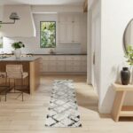 Nourison tappeto Glitz GLZ02 IVGRY IVORY GREY 2x8 099446133717 interior 1