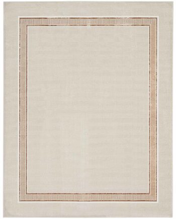 Nourison tappeto Glitz GLZ08 IVCRM IVORY CREAM 8x10 099446134707