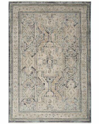 Nourison tappeto Lynx LNX01 IVCHA IVORY CHARCOAL 5x8 099446082619