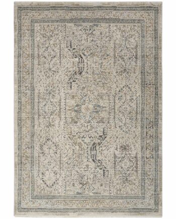 Nourison tappeto Lynx LNX01 IVGBL IVORY GREY BLUE 5x8 099446082169