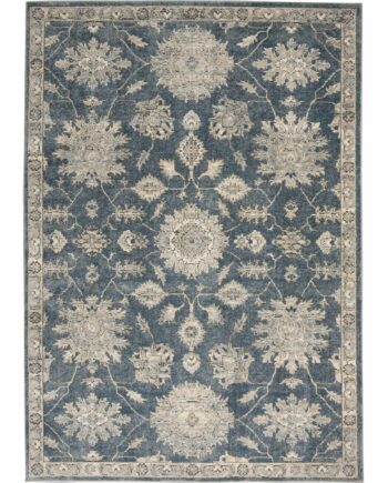 Nourison tappeto Quarry QUA06 BLBGE BLUE BEIGE 5x7 099446746290
