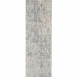 Nourison tappeto Rustic Textures RUS01 IVSIL IVORY SILVER 2x8 099446476104
