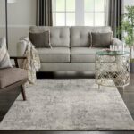 Nourison tappeto Rustic Textures RUS07 GRYBG GREY BEIGE 5X7 099446495952 interior 1 C