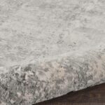 Nourison tappeto Rustic Textures RUS07 GRYBG GREY BEIGE 8XRND 099446836014 TX01